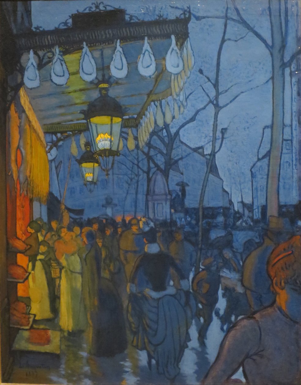 Avenue de Clichy: Cinco de la tarde de Louis Anquetin
