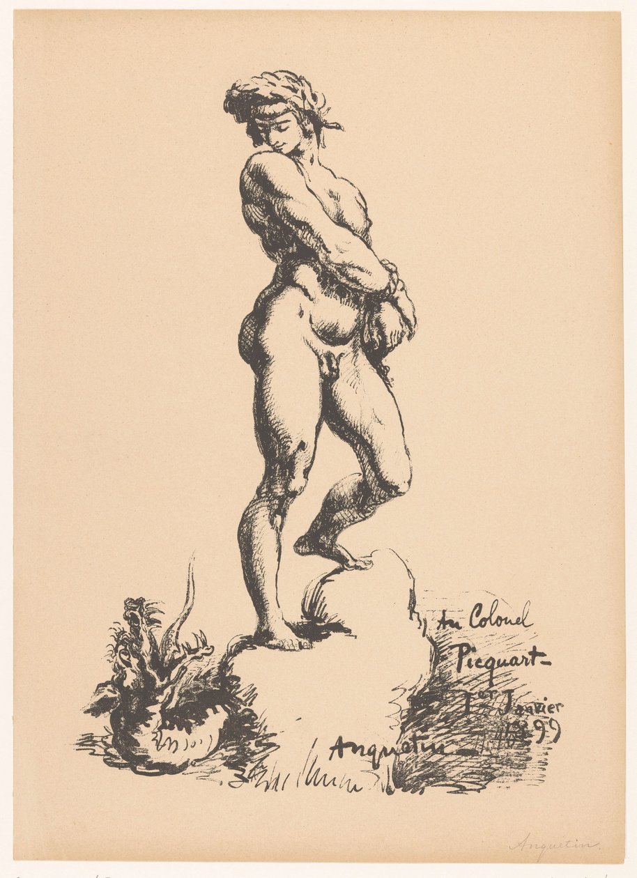 Georges Picquart y el dragón de Louis Anquetin