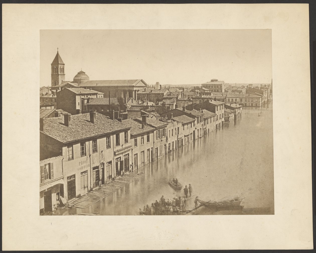 [Lyon: inundación de 1856]. de Louis Antoine Froissart