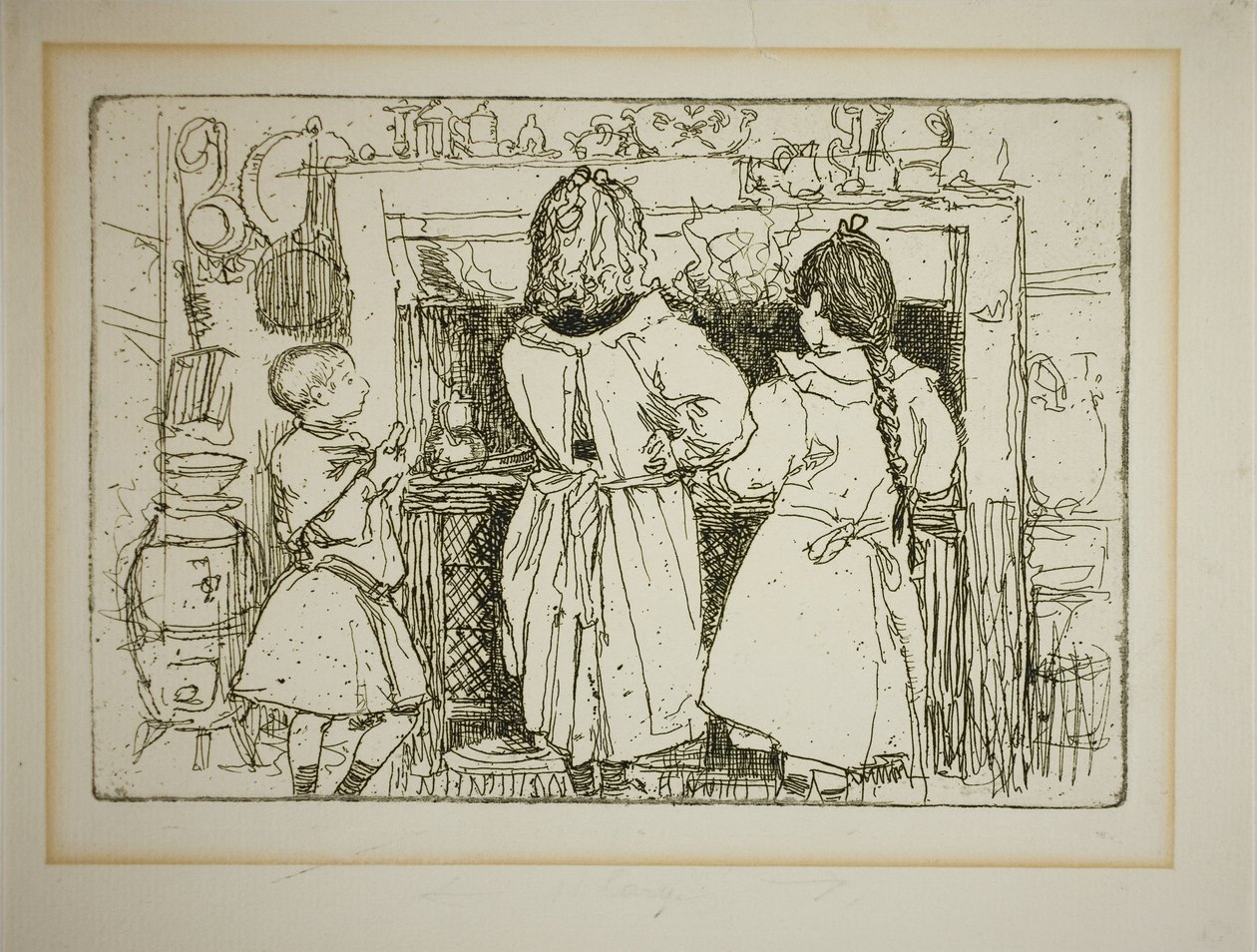 Preparados para el desayuno de Louis Auguste Lepère