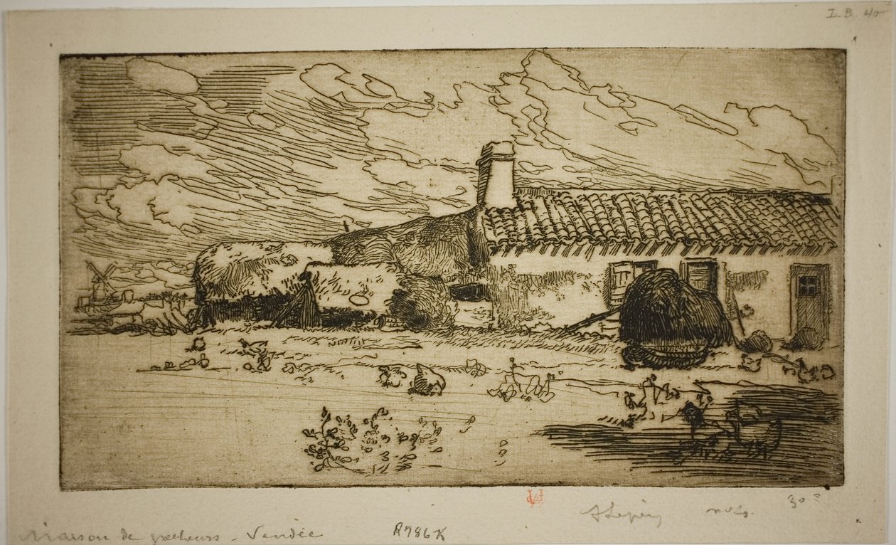 Casa Fisher, St. Jean-de-Mont de Louis Auguste Lepère