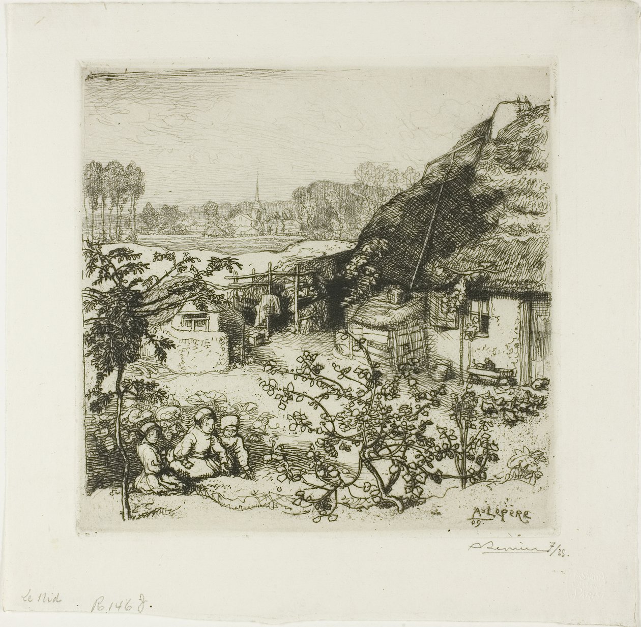 El Nido de Louis Auguste Lepère
