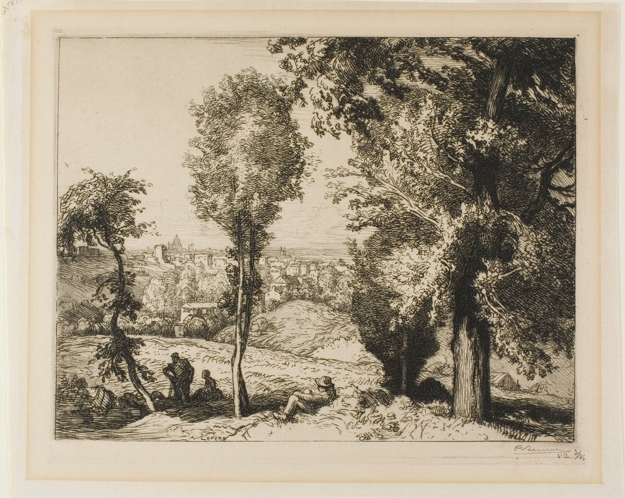 A Gentilly de Louis Auguste Lepère