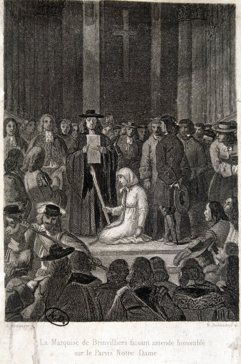 Asunto de los Venenos: Madame de Brinvilliers (Marie Madeleine d