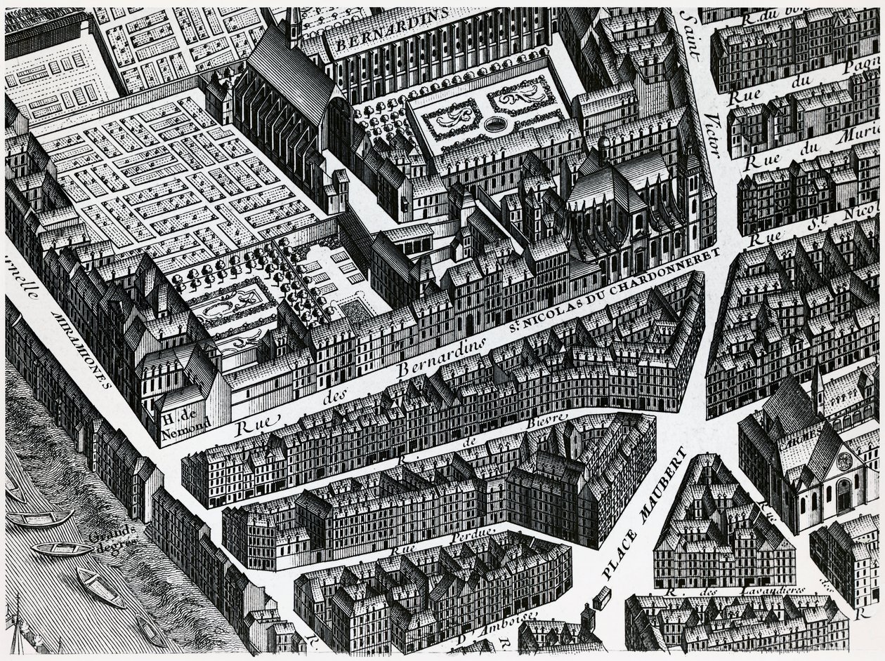 Plano Turgot de París de Louis Bretez