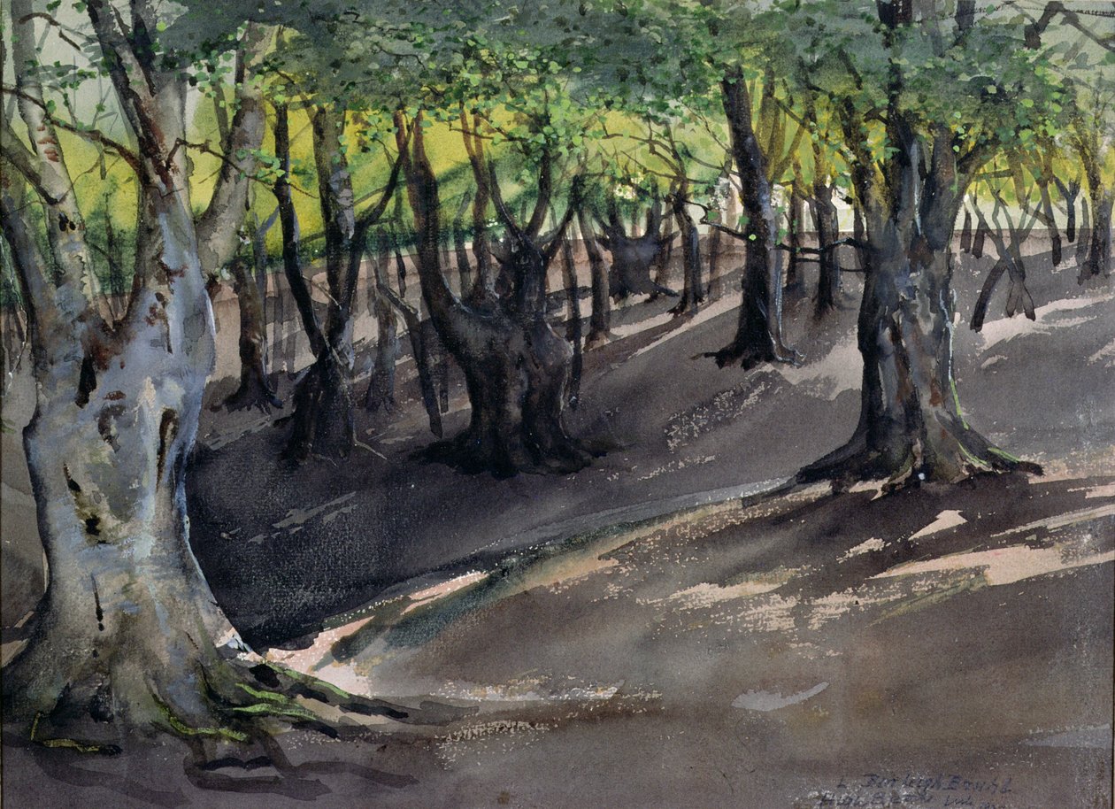 El corazón del bosque de Epping, High Beech de Louis Burleigh Bruhl