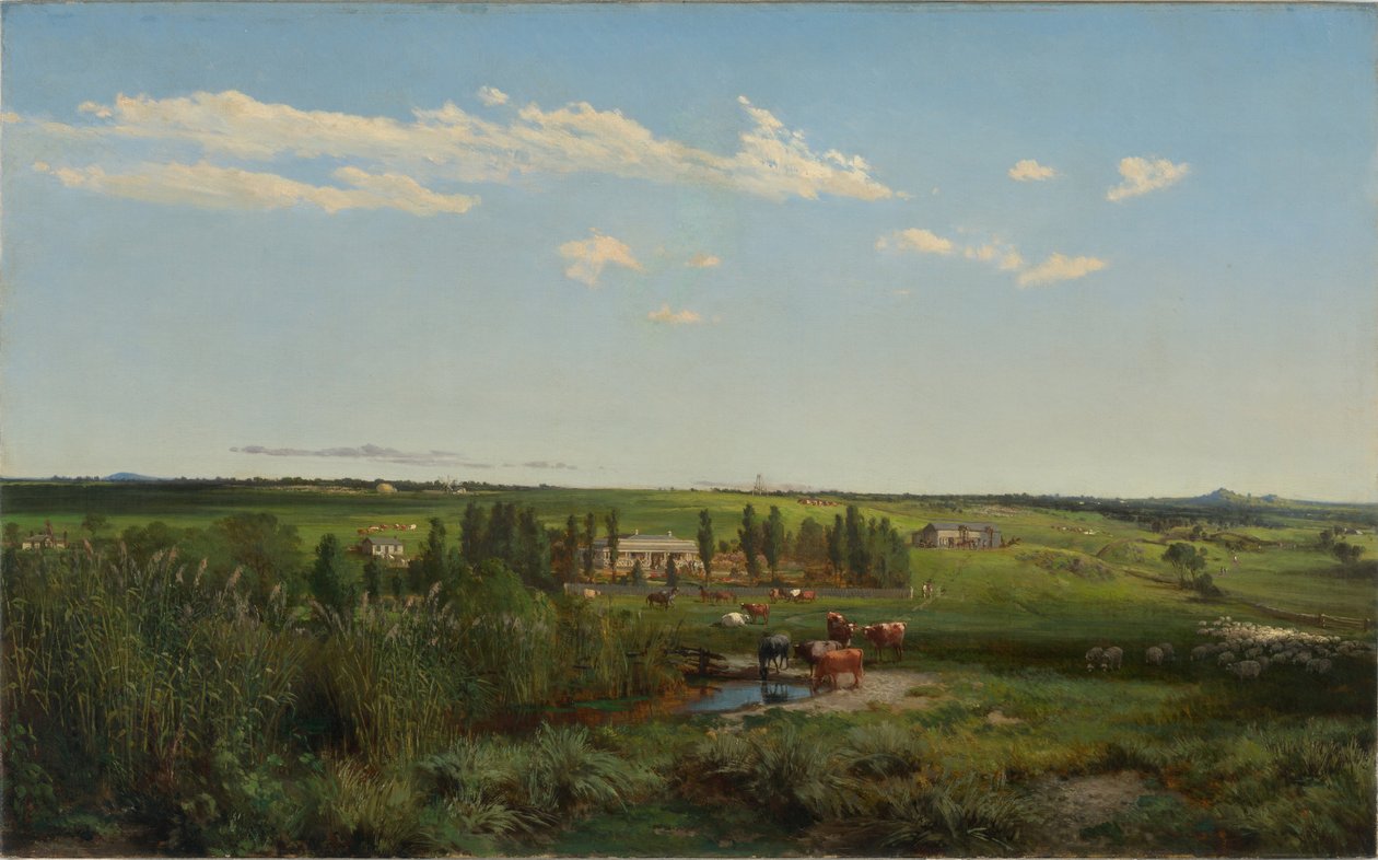 Casa de Mount Fyans, 1869 de Louis Buvelot