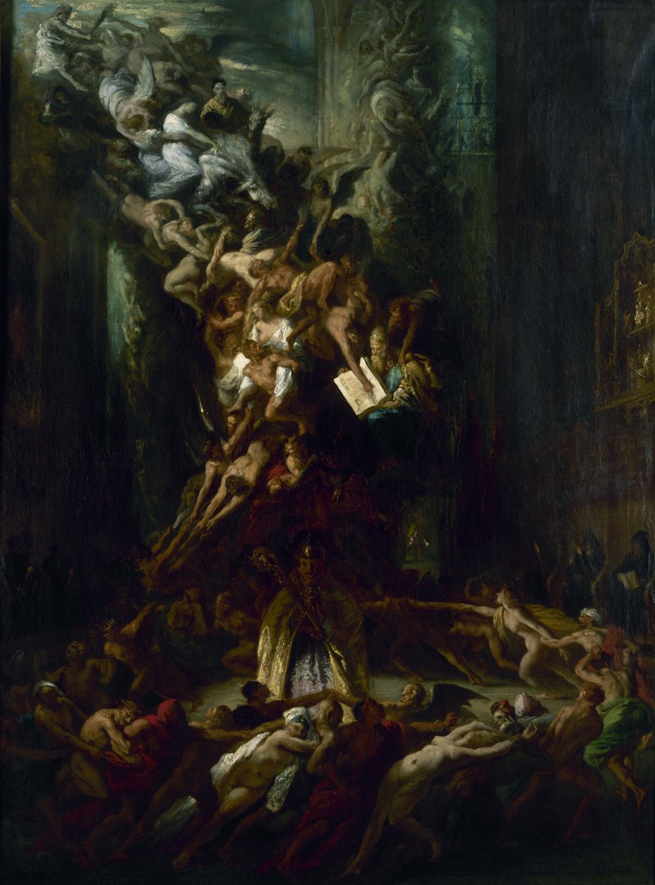 La ronda del sábado, c. 1861 de Louis Candide Boulanger