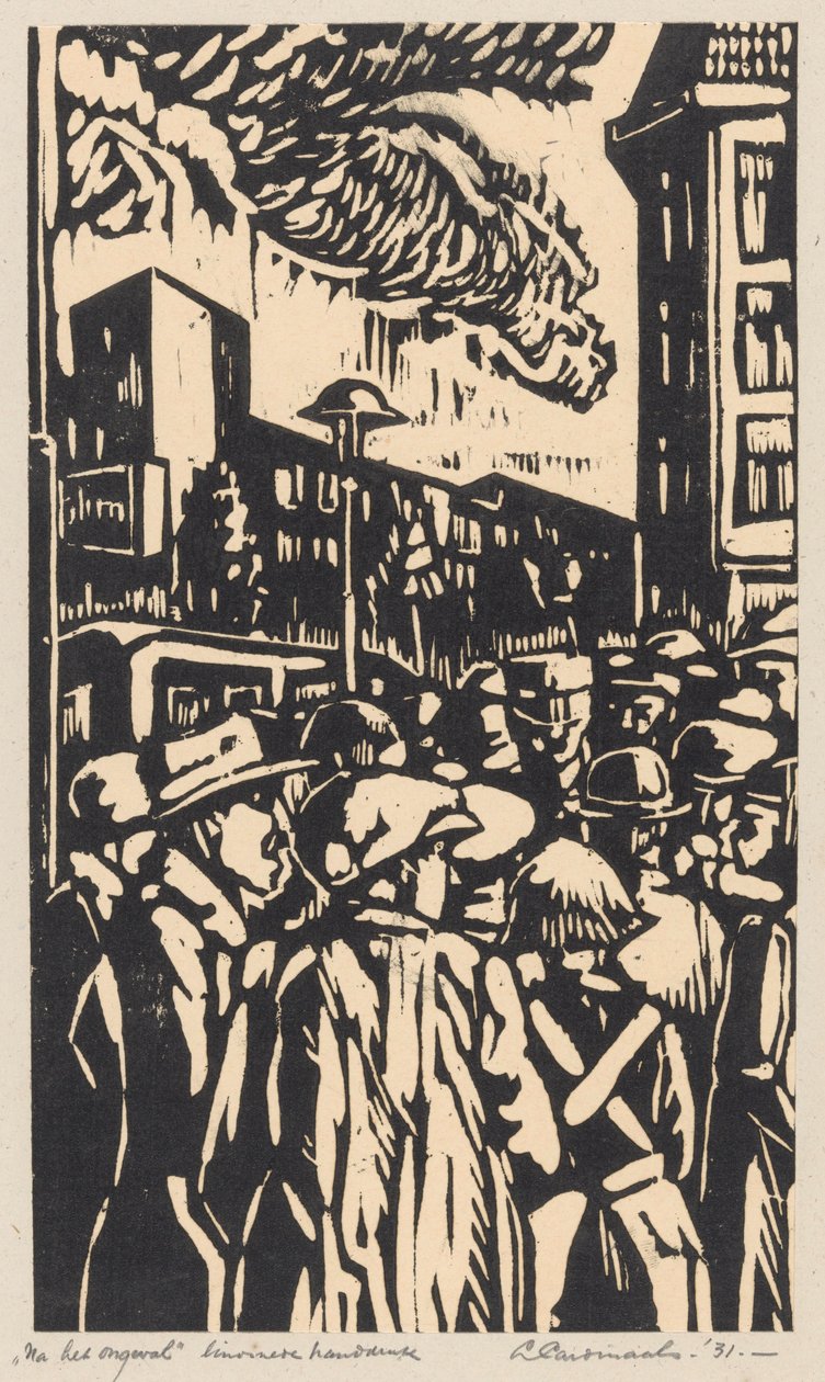 Na het ongeval (título original en el objeto) de Louis Cardinaals (signed by artist)