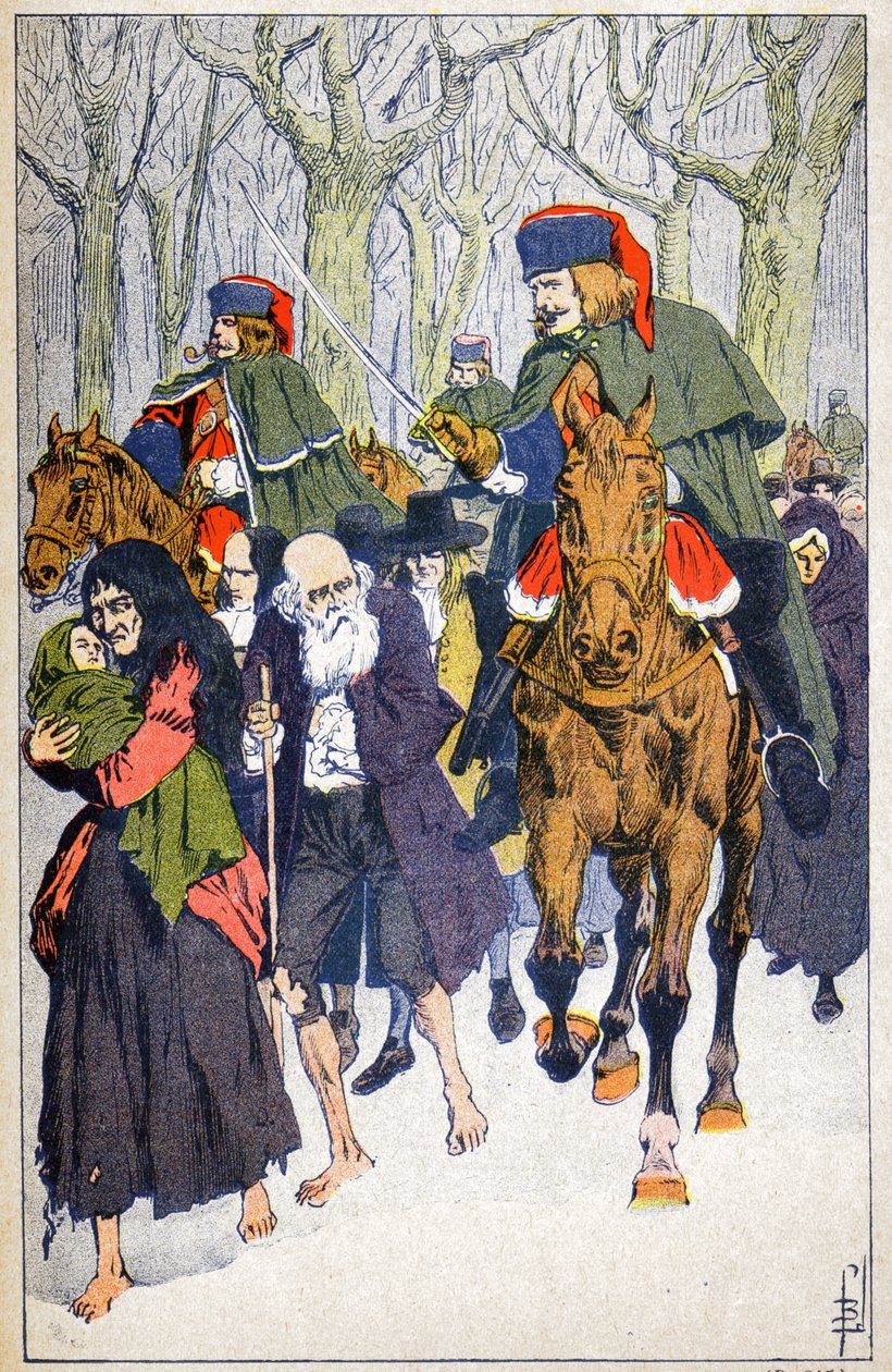 Arresto de protestantes de Louis Charles Bombled