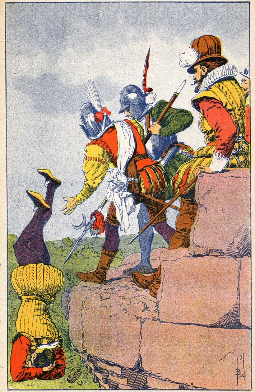 Crueldad de los Armels protestantes del Barón des Adrets de Louis Charles Bombled