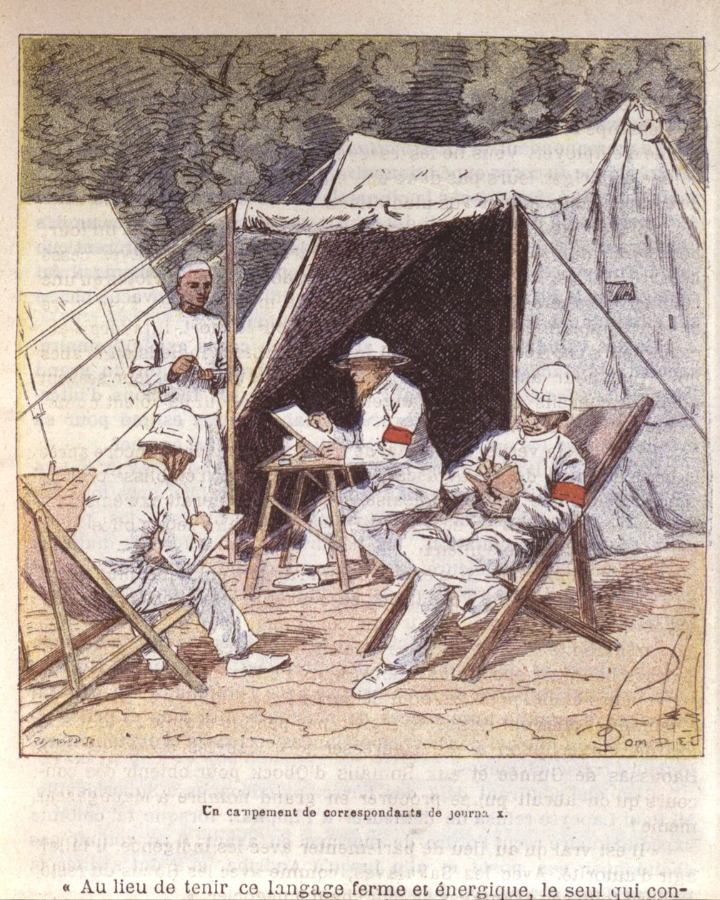 Corresponsales de guerra franceses en Madagascar en el momento de su anexión por Francia 1895-96 de Louis Charles Bombled