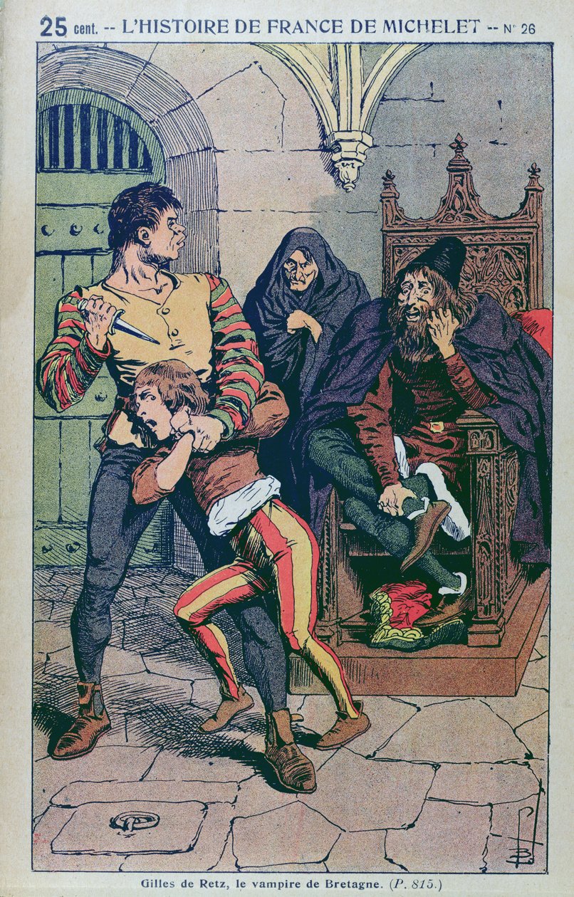 Gilles de Laval (1404-40) Señor de Rais, en 
