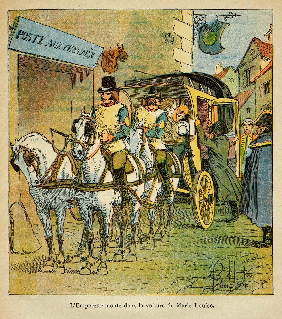 Ilustración de Louis Bombled del libro 