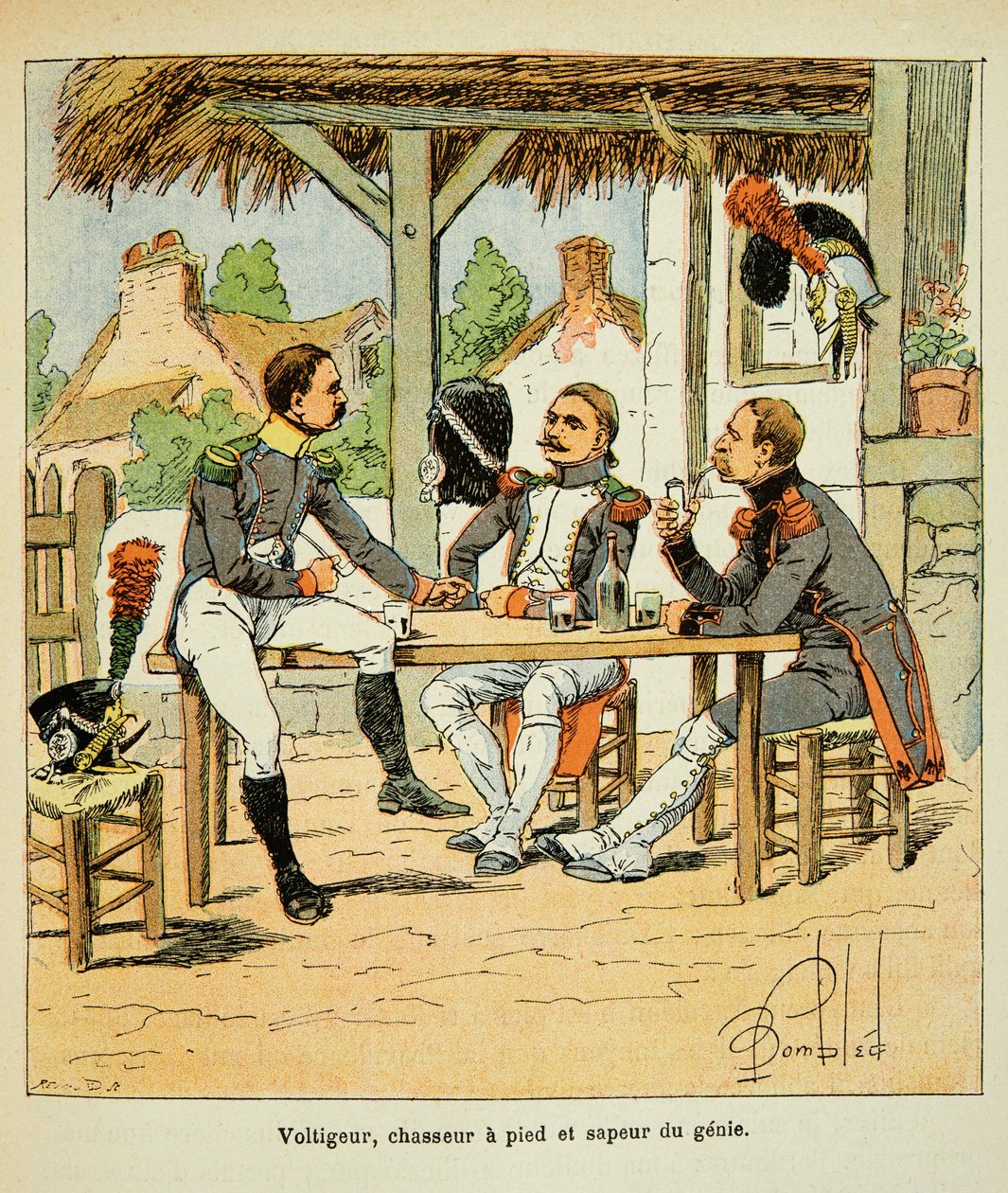 Ilustración de Louis Bombled del libro 