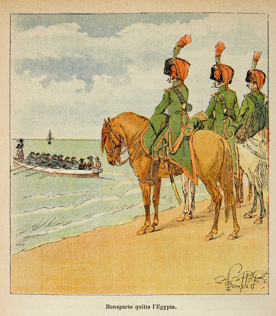 Ilustración de Louis Bombled del libro 