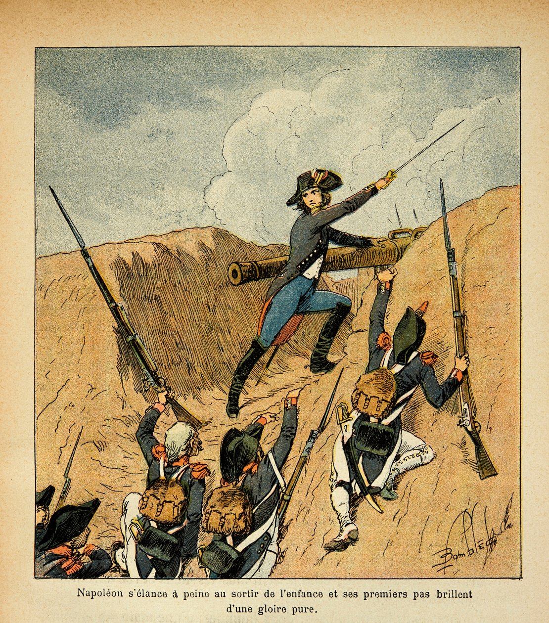Ilustración de Bombled Louis (1862-1927) del libro 