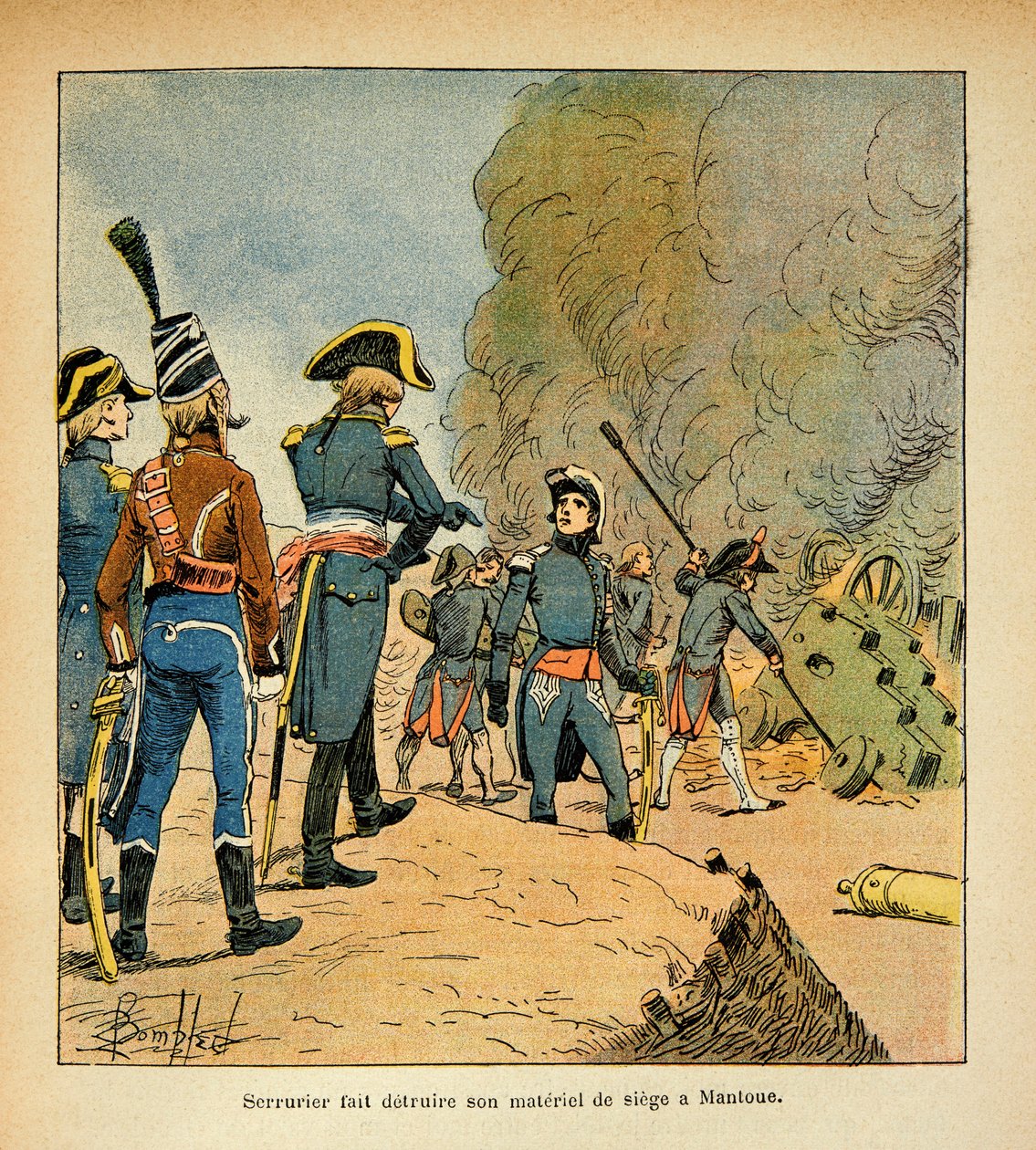 Ilustración de Bombled Louis (1862-1927) del libro 