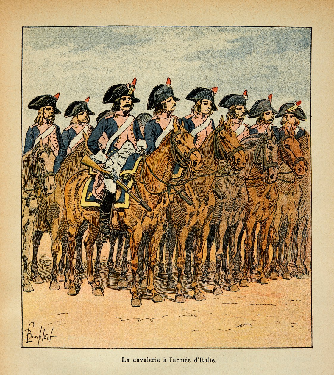 Ilustración de Bombled Louis (1862-1927) del libro 