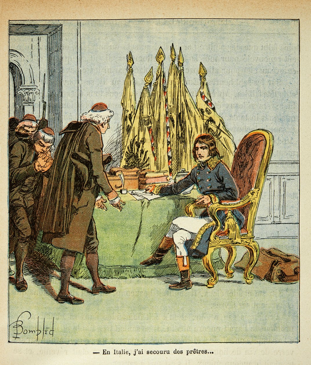 Ilustración de Louis Bombled (1862-1927) del libro 