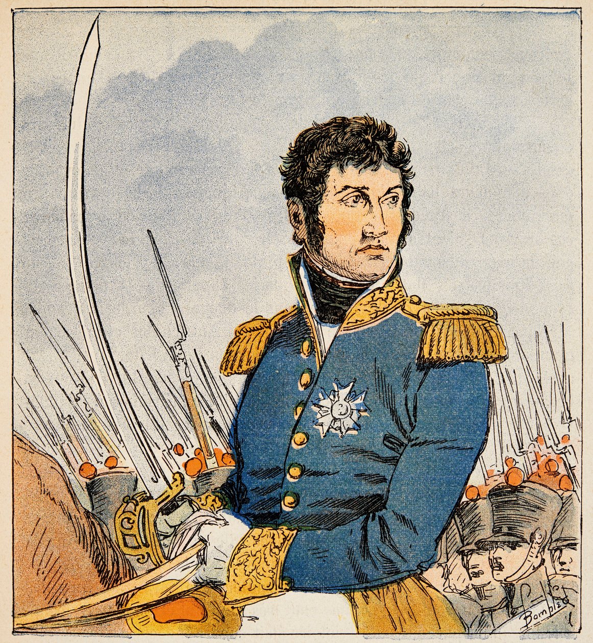 Ilustración de Louis Bombled del libro 