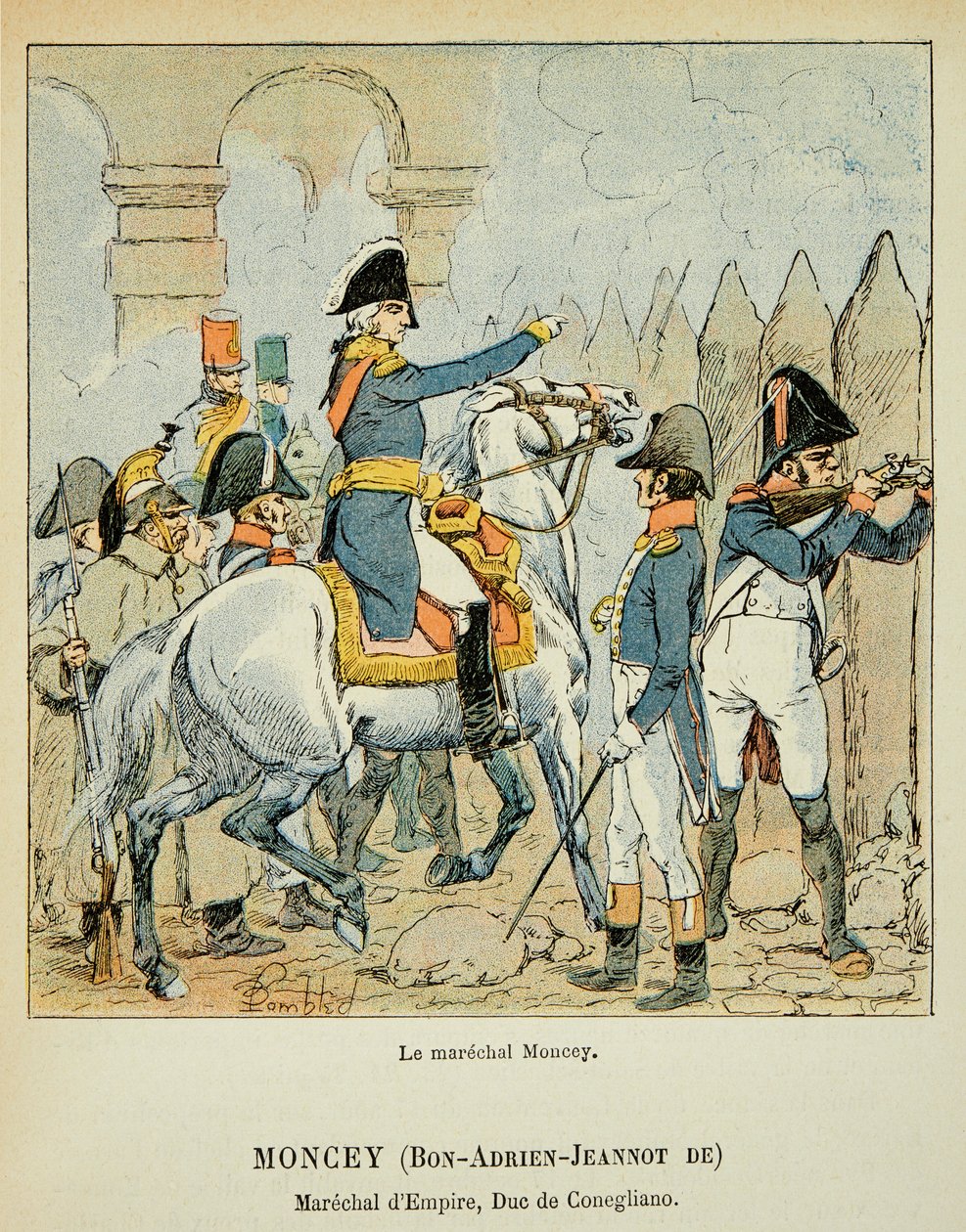 Ilustración de Louis Bombled del libro 