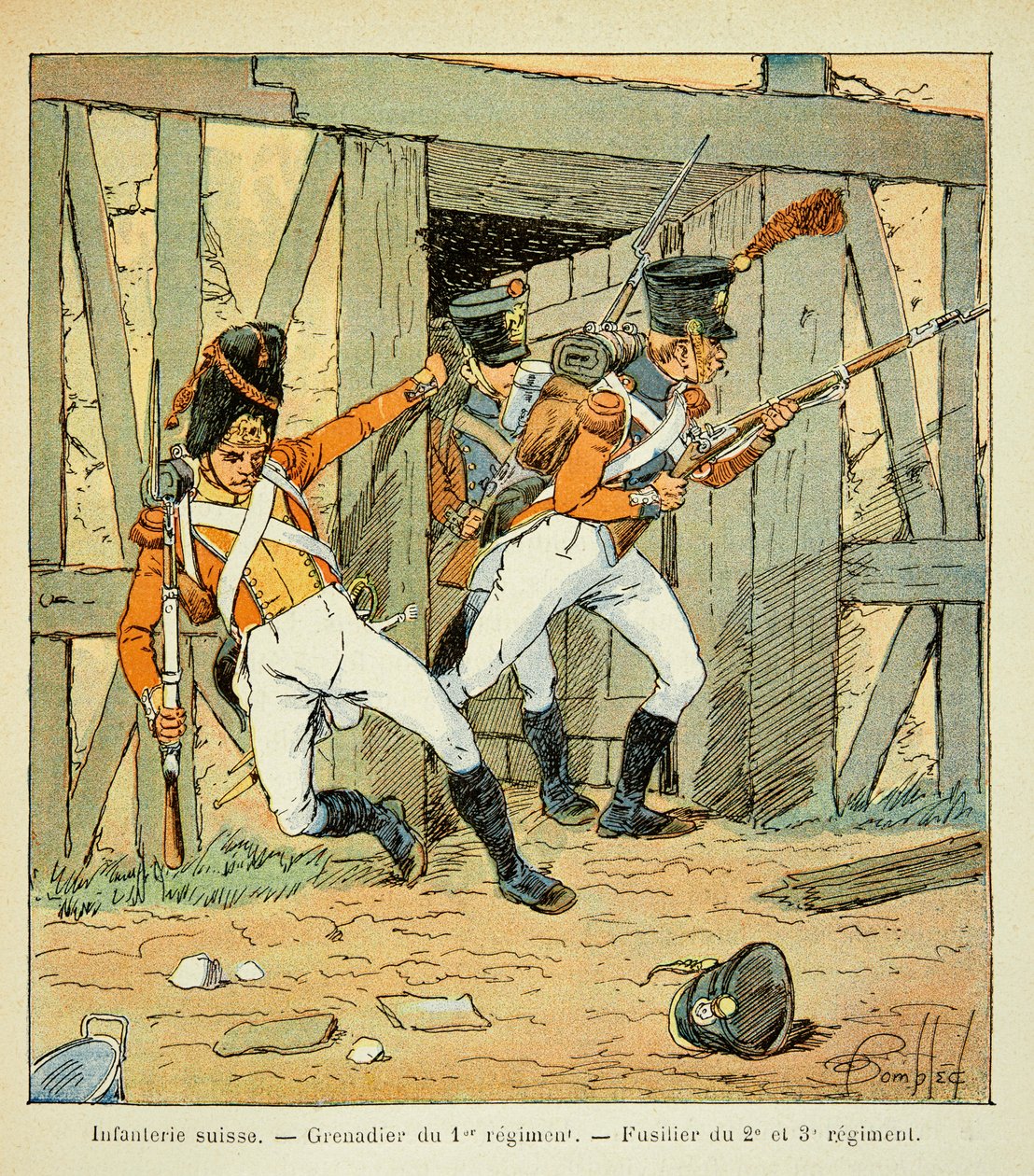 Ilustración de Louis Bombled del libro 