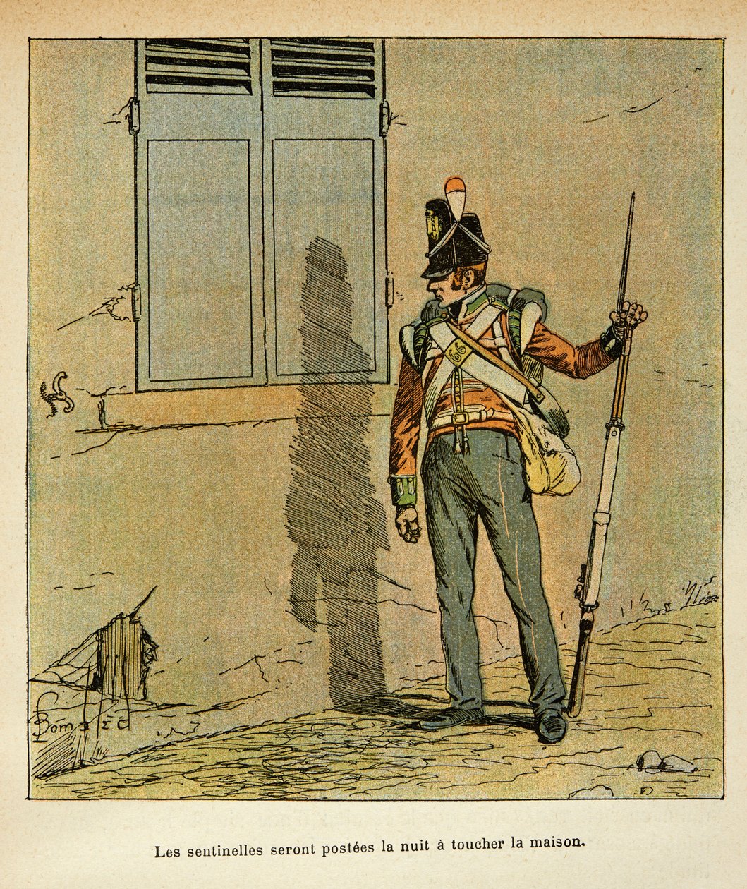 Ilustración de Louis Bombled del libro 