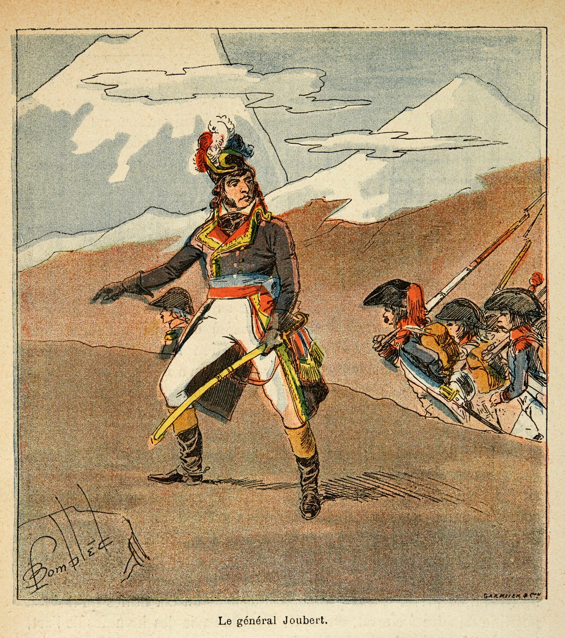 Retrato del general Joubert (1769-1799), de la colección privada de Louis Charles Bombled