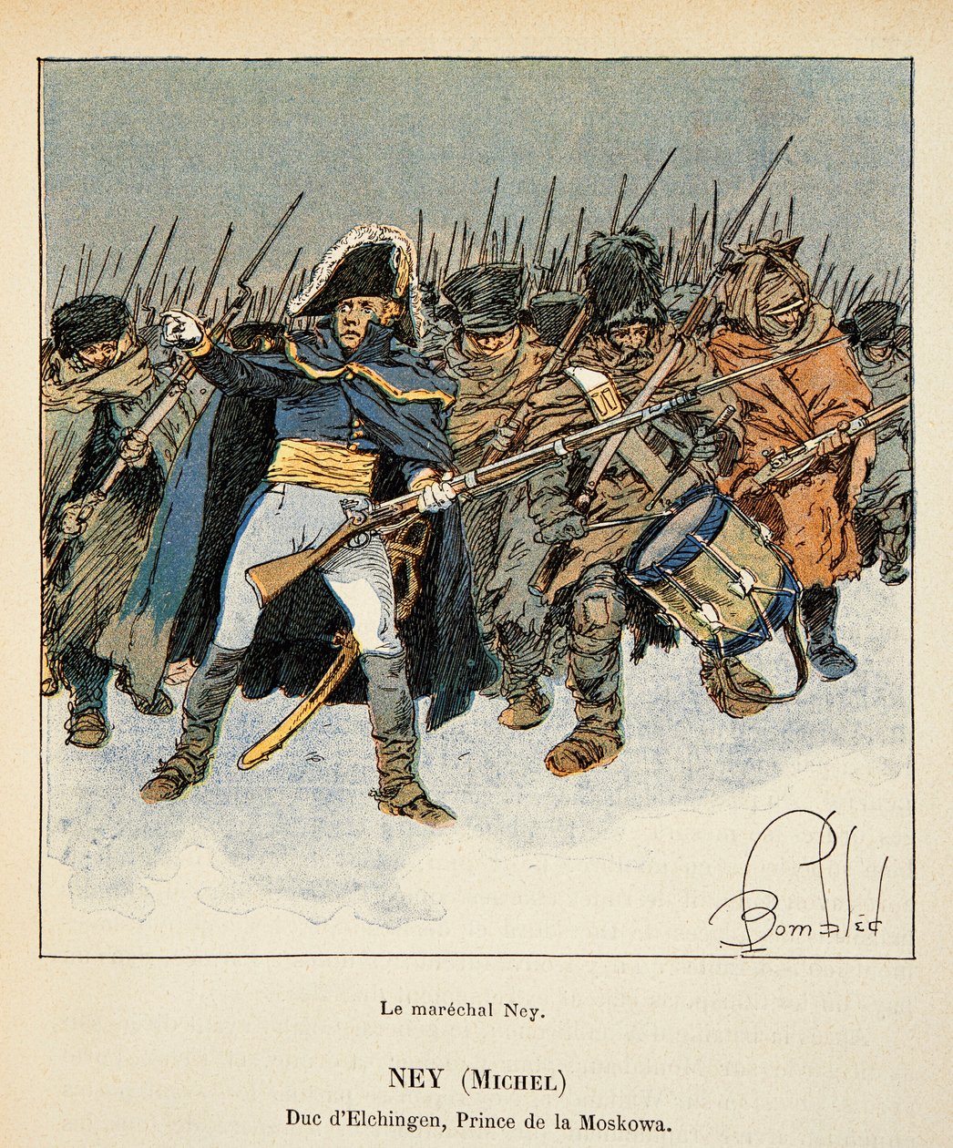 Ilustración de Louis Bombled del libro 