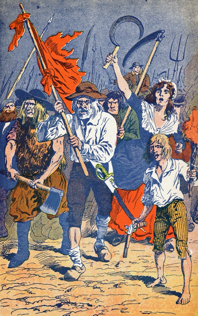 Revuelta campesina antes de la Revolución Francesa de Louis Charles Bombled