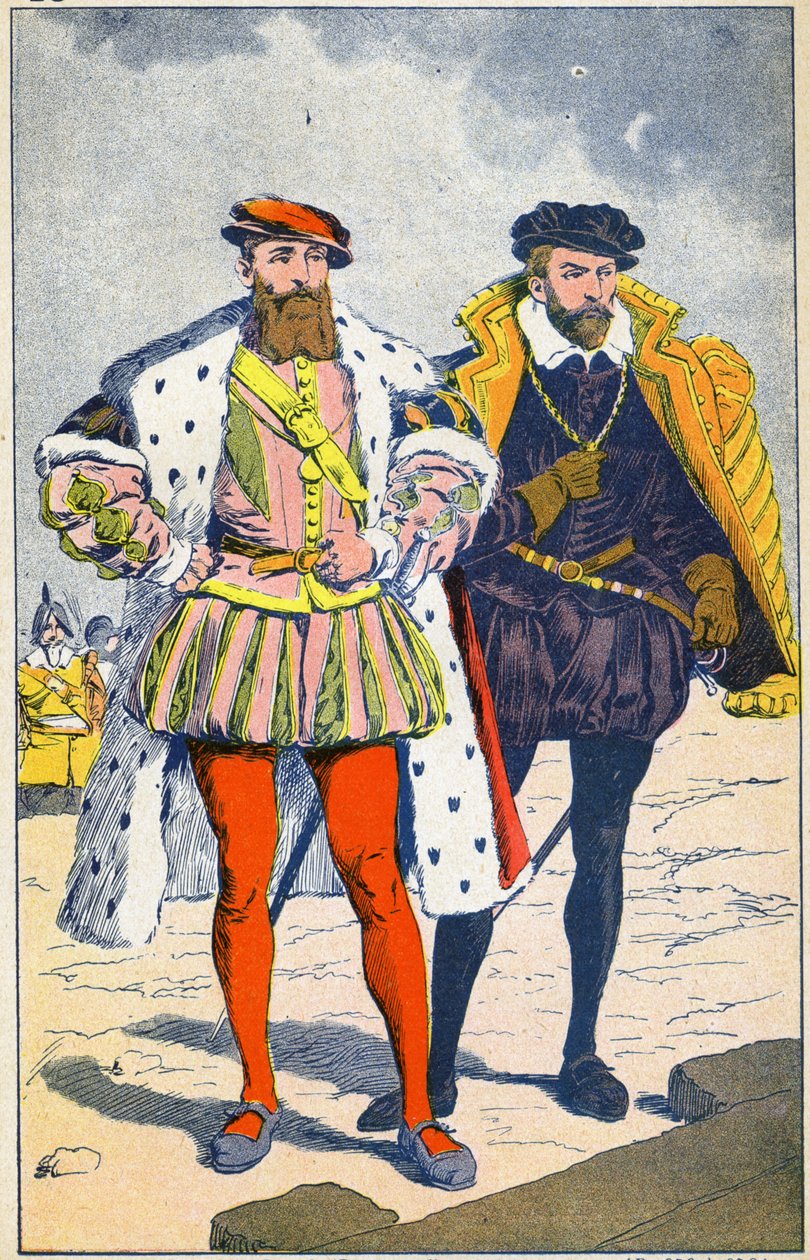 El Duque de Guisa y el Almirante de Coligny de Louis Charles Bombled