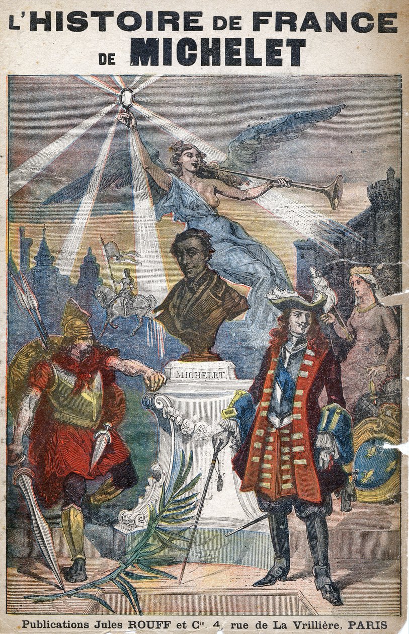 La Historia de Francia, de Michelet, c.1900 (ilustración) de Louis Charles Bombled