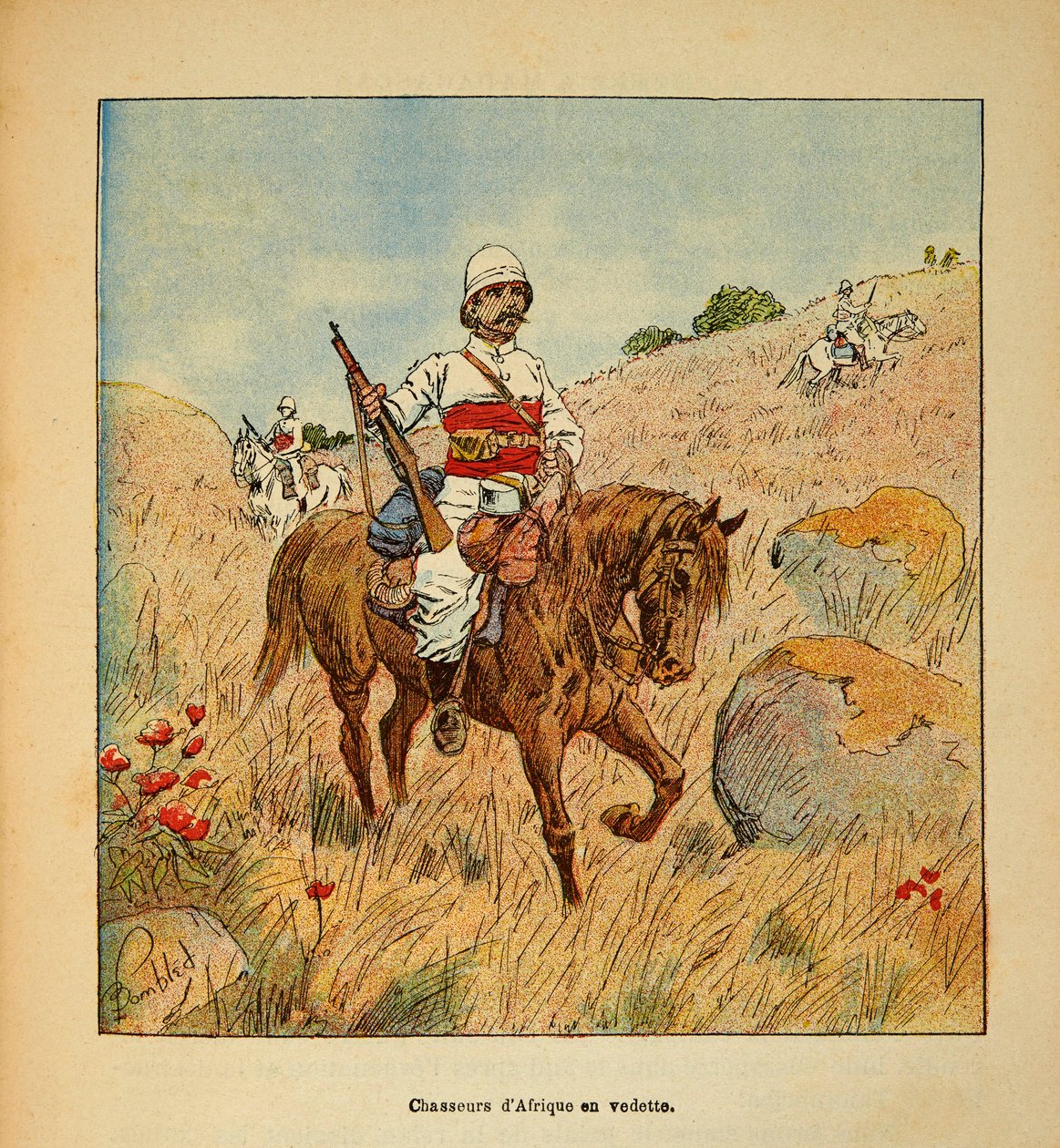 Anecdotario de la Guerra en Madagascar: Cazador de África en exploración en Madagascar en 1895 de Louis Charles Bombled