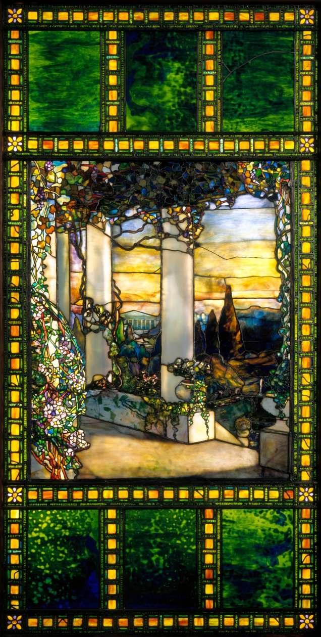 Ventana, c.1900 de Louis Comfort Tiffany