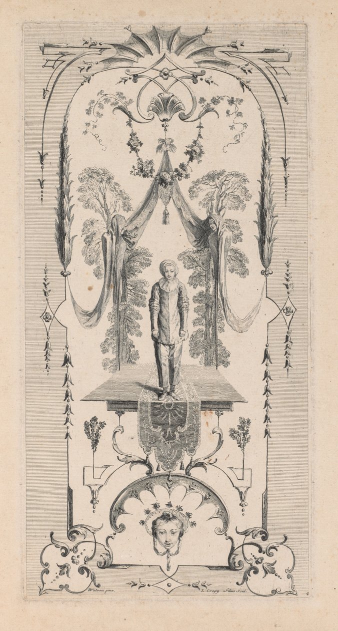 Pierrot, Arabesco de Louis Crepy