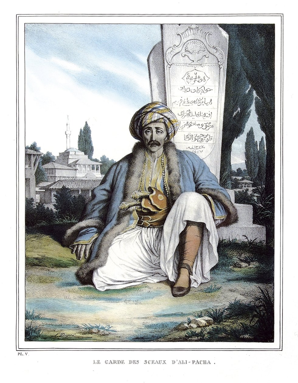 El Guardián de los Sellos de Ali Pasha de Janina (1741-1822), en 