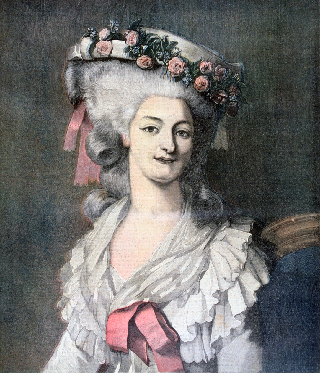 Marie-Louise, princesa de Lamballe de Louis Edouard Rioult