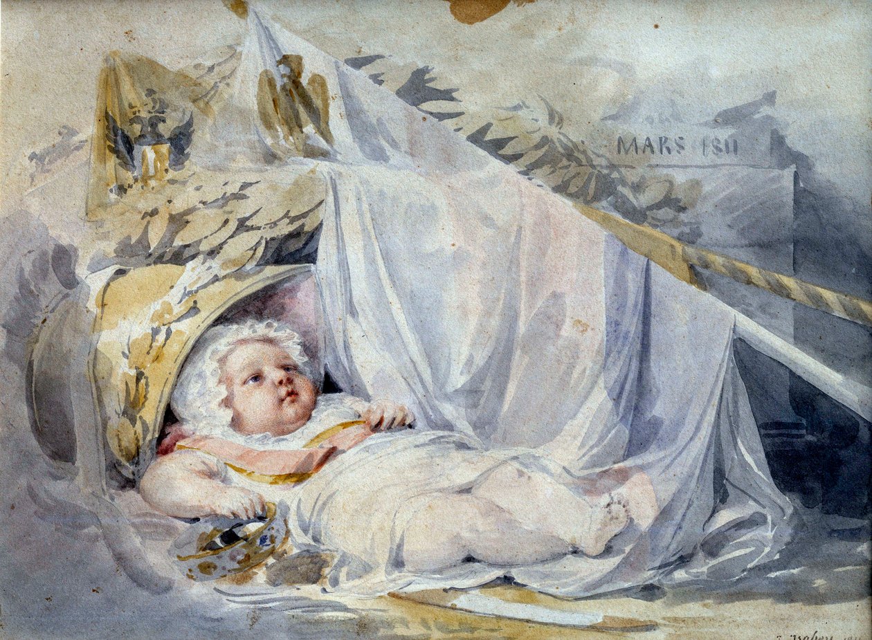 Rey de Roma Napoleón II, Duque de Reichstadt de Louis Eugene Gabriel Isabey
