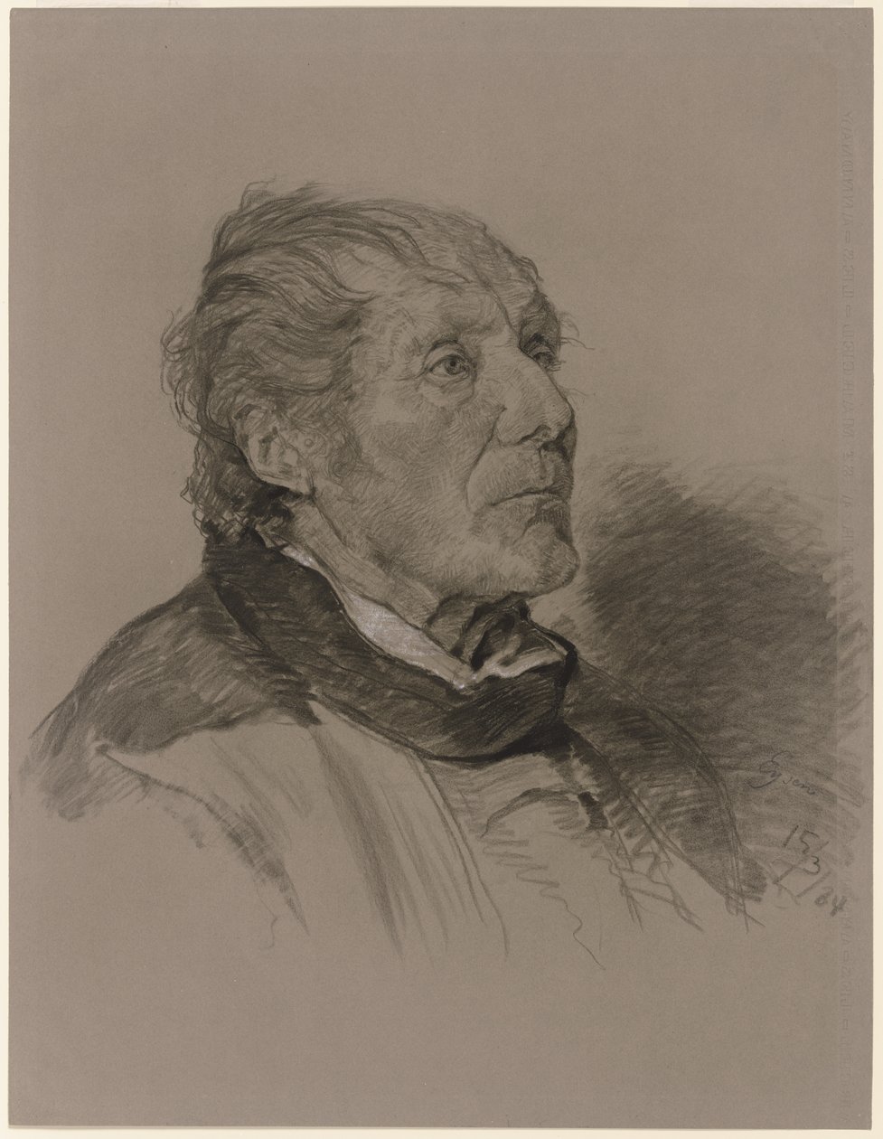 Retrato de un anciano de Louis Eysen