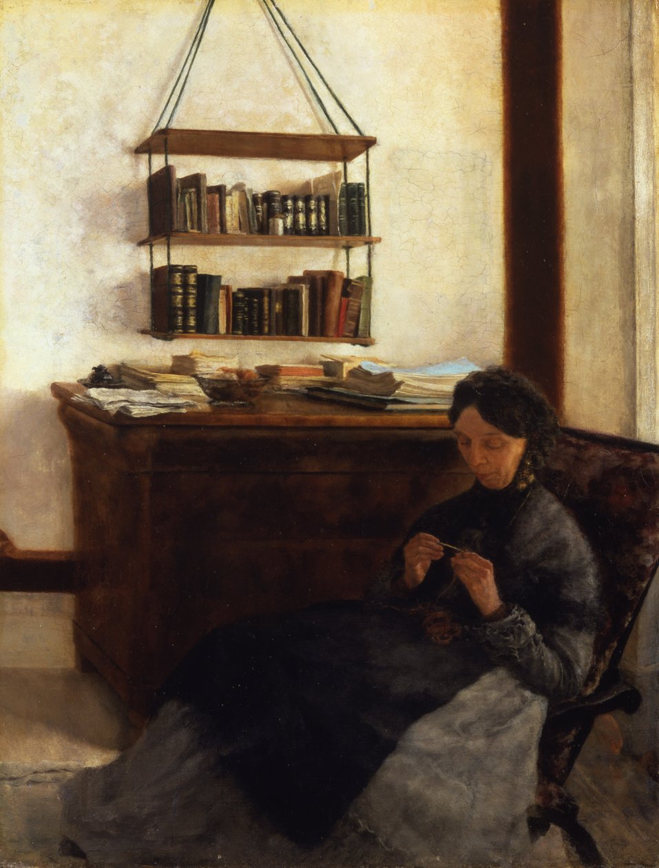 La madre del artista de Louis Eysen