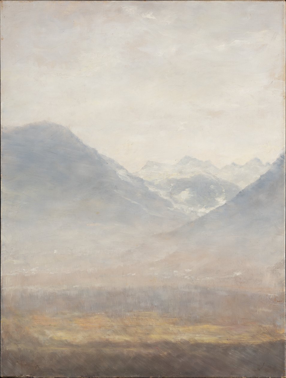 Vista del valle de Ultimo de Louis Eysen
