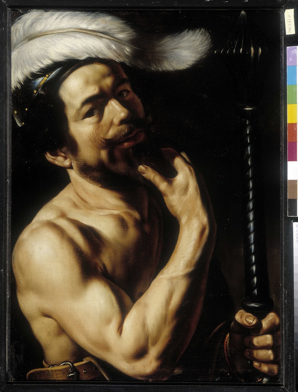 Autorretrato de Louis Finson de Louis Finsonius or Finson