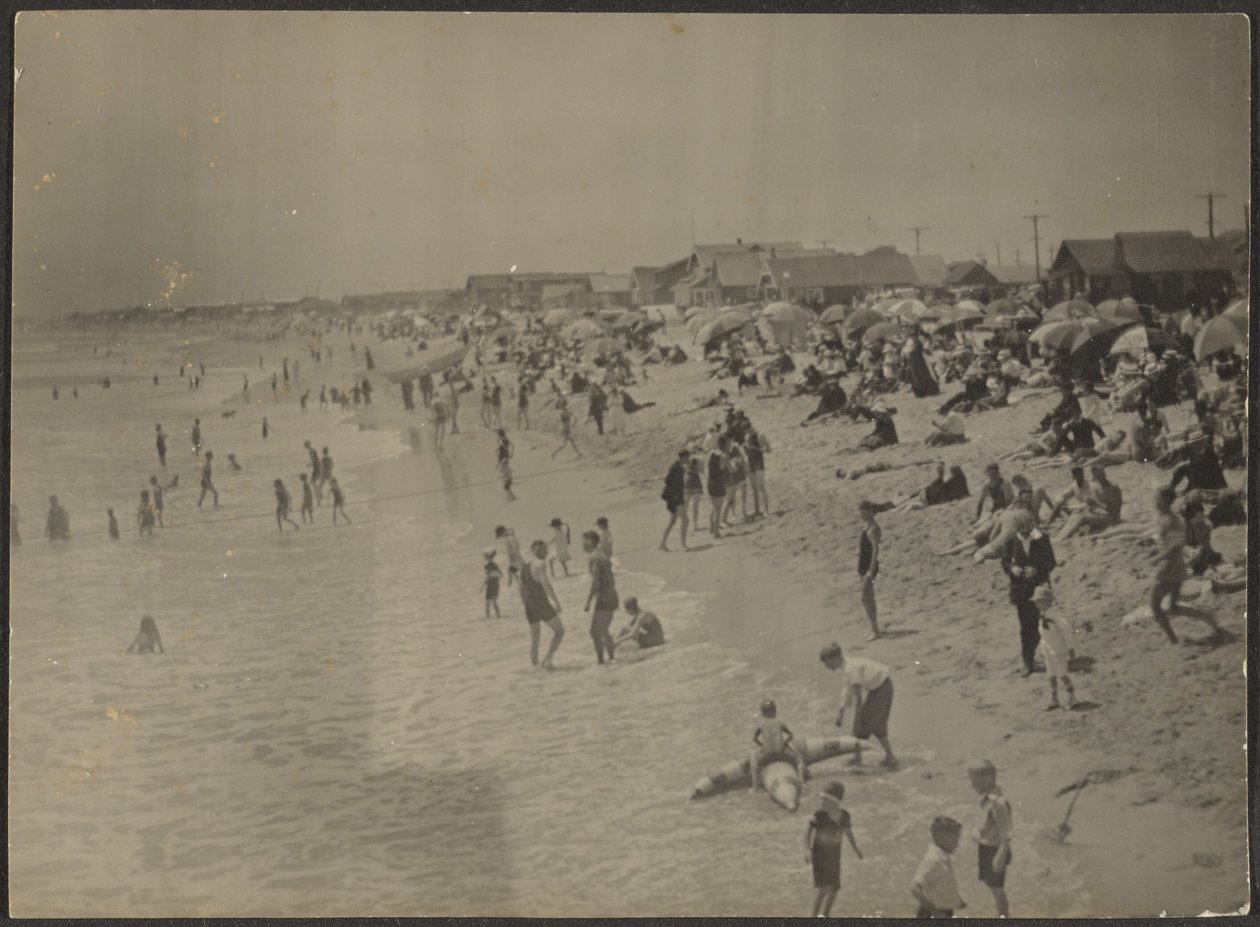 [Escena de playa] de Louis Fleckenstein