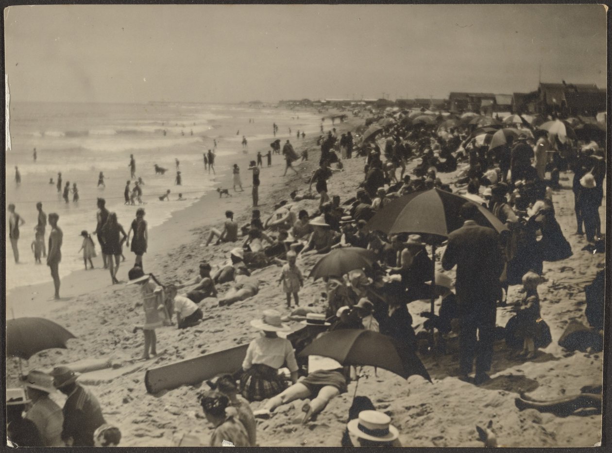 [Escena de playa] de Louis Fleckenstein