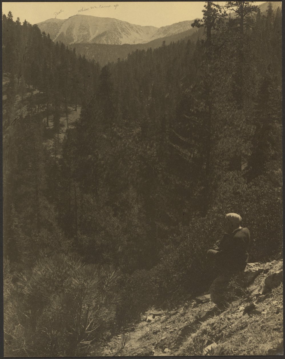Vista lejana del monte Gorgonio de Louis Fleckenstein