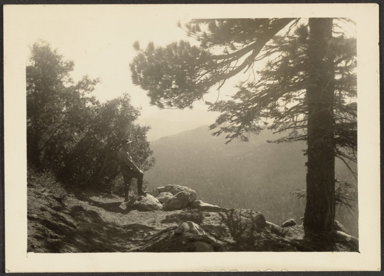[Figura en un paisaje montañoso] de Louis Fleckenstein