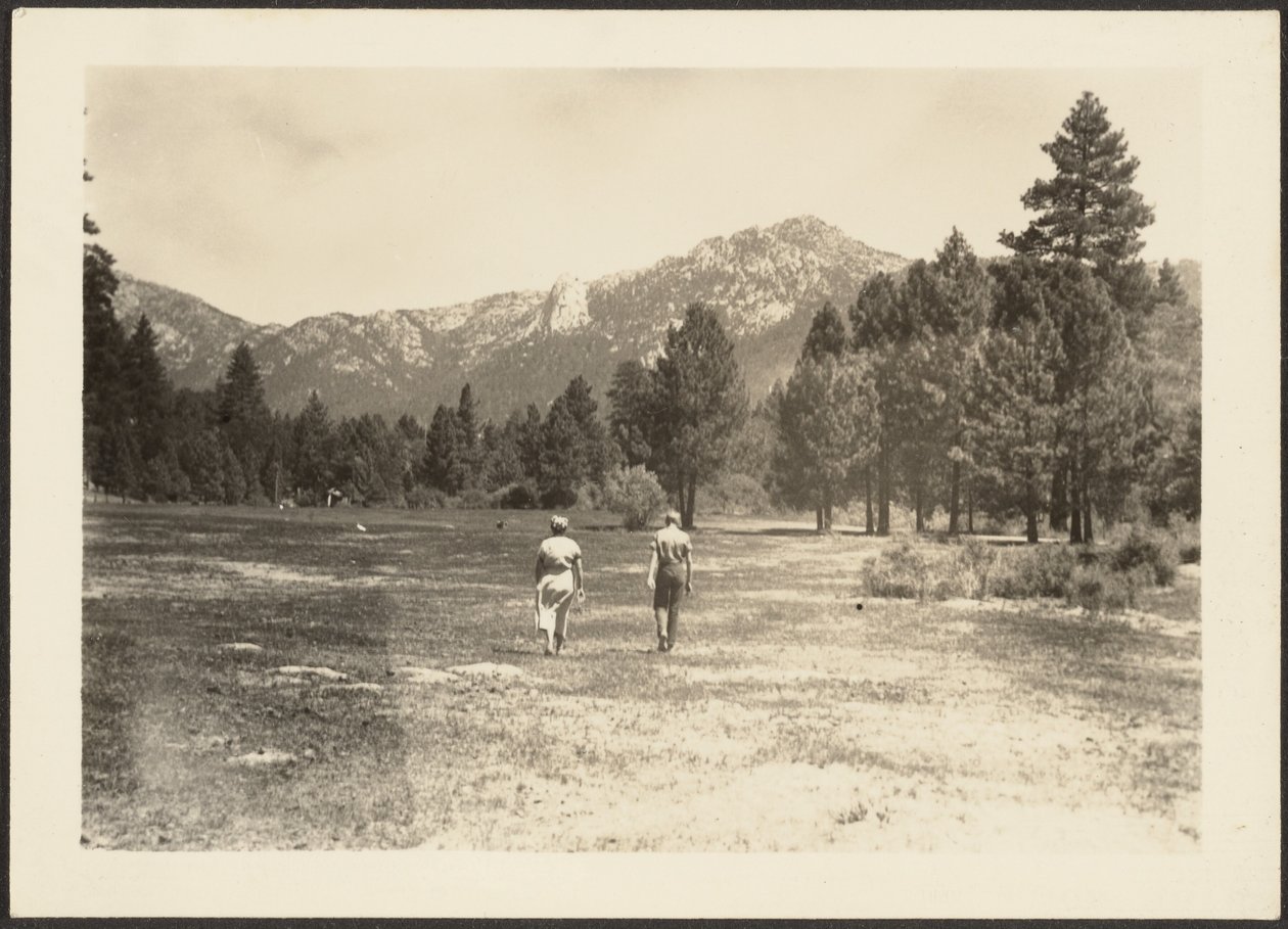 [Figuras en un paisaje montañoso] de Louis Fleckenstein