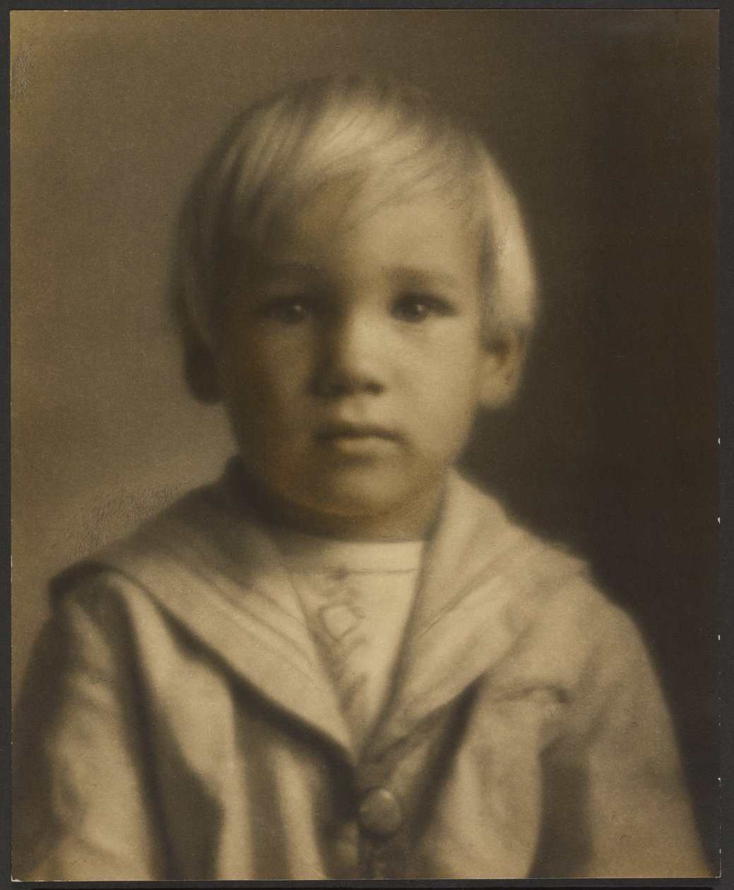 Niño de cabello rubio de Louis Fleckenstein