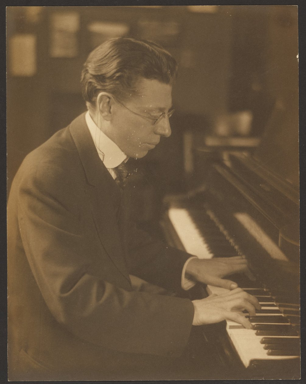 [Homer Grunn al piano] de Louis Fleckenstein